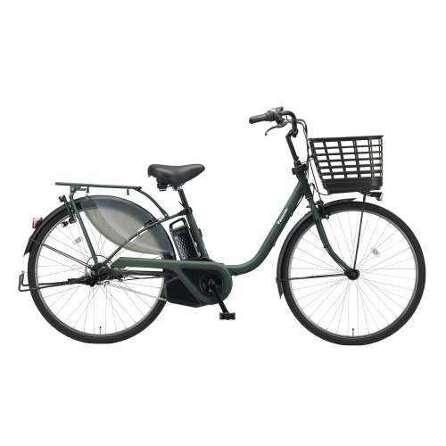 26インチ　ビビ・ＭＸ　電動アシスト自転車　内装3段　マットパイングリーン　ＢＥ‐ＦＭ６３４Ｇ３