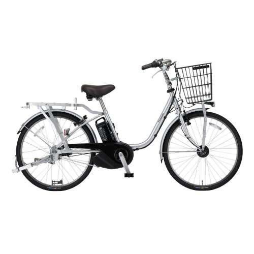 24インチ　電動アシスト自転車　内装3段　シャイニーシルバー　ＢＥ‐ＦＧＵ４３３Ｓ