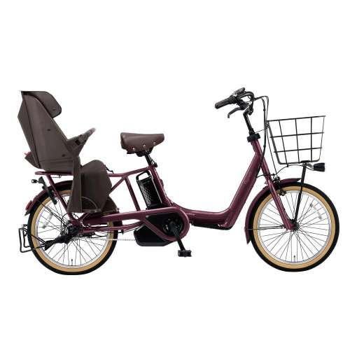 20インチ　電動アシスト自転車　内装3段　バーガンディ　ＢＥ‐ＦＡＷ０３３Ｐ
