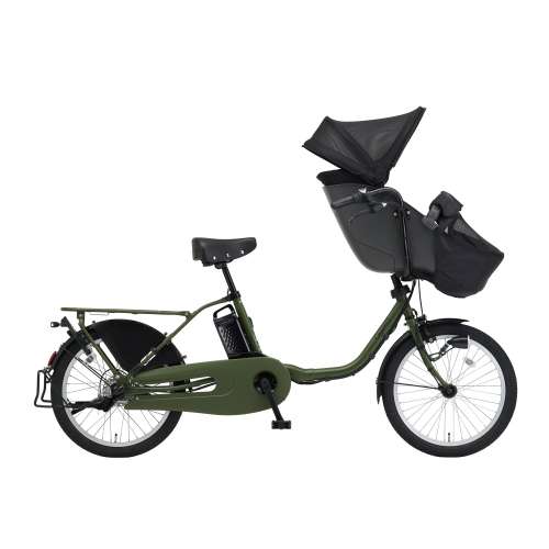 20インチ　電動アシスト自転車　内装3段　マットモスグリーン　ＢＥ‐ＦＦＤ０３４Ｇ
