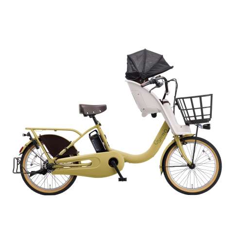20インチ 電動アシスト自転車 内装3段 マットシトラスグリーン BE-FHD034G2