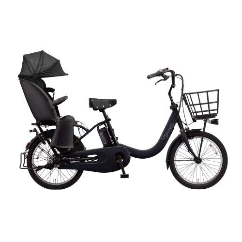 20インチ　電動アシスト自転車　内装3段　マットチャコールブラック　ＢＥ‐ＦＲＤ０３６Ｂ