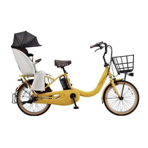 20インチ　電動アシスト自転車　内装3段　ミュートイエロー　ＢＥ‐ＦＲＤ０３６Ｙ