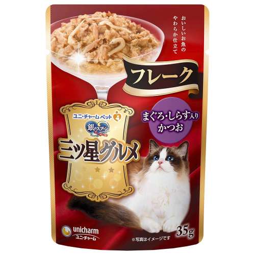 銀のスプーン　三ツ星グルメ　フレーク　まぐろしらす入りかつお　35ｇ
