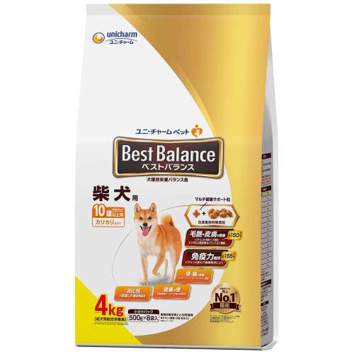 ベストバランス(Best Balance)　カリカリ仕立て　柴犬10歳以上用4ｋｇ