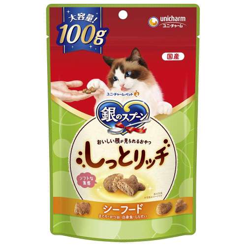 銀のスプーン　おいしい顔が見られる　しっとリッチ　シーフード100ｇ