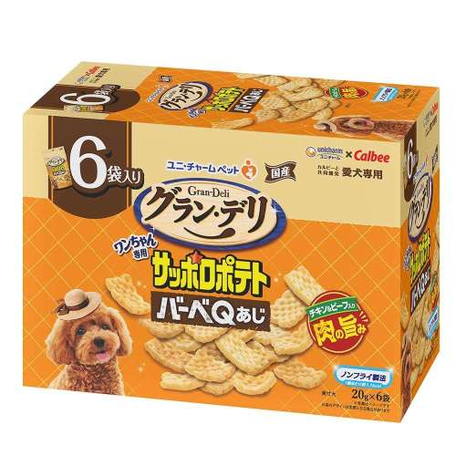 ユニチャーム・ペットケア　サッポロポテト　バーベＱ　６Ｐ