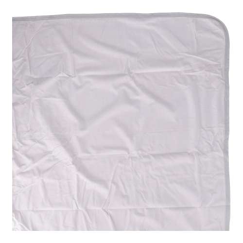 LIFELEX　コットン防水シーツ　S　100×120　グレー　ゴム付