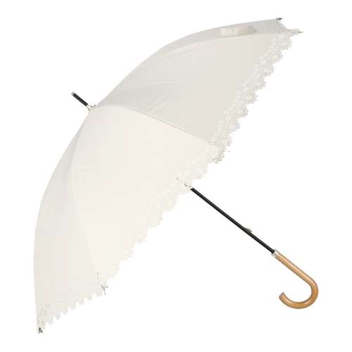 LIFELEX　婦人　日傘にもなる長傘　シルバー５０　ＵＶカット加工