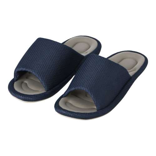 LIFELEX　３Ｄ立体コンフォートスリッパ　ネイビー　Ｍ