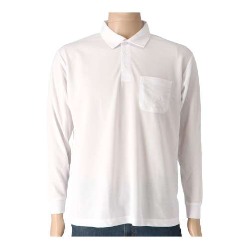 PROACT　綿混ワークポロシャツ　ホワイト　ＬＬ