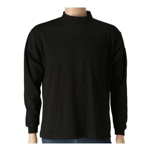 PROACT　綿混ワークハイネック　ブラック　ＬＬ