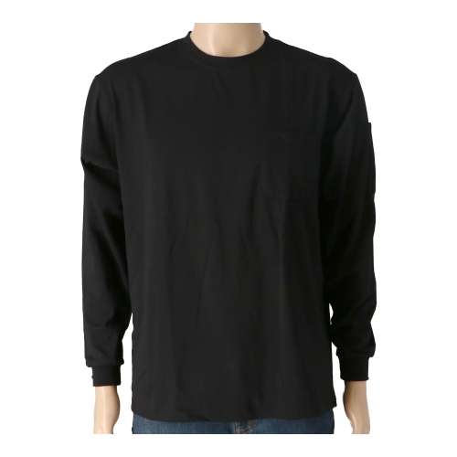 PROACT　綿混ワーク丸首Ｔ　ブラック　３Ｌ