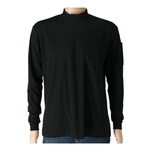 PROACT　綿混スムースハイネック　ブラック　３Ｌ