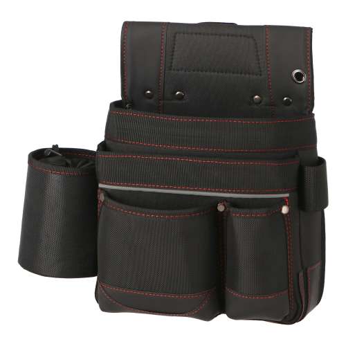 PROACT　釘袋２段　ＫＯＣ‐２７８５　ブラック