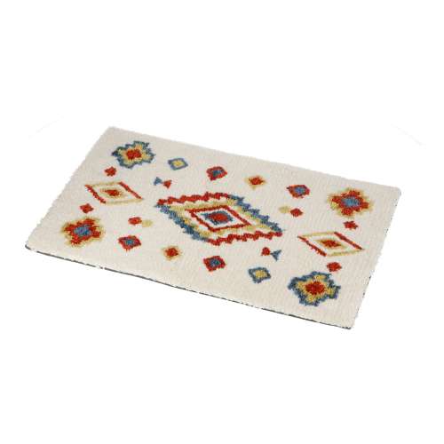 LIFELEX　玄関マット　５０×８０キリムＩＶＯ