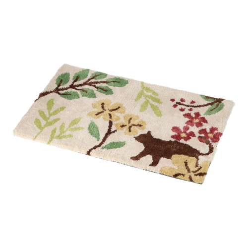 LIFELEX　玄関マット　５０×８０ネコＩＶＯ