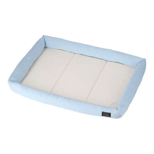 LIFELEX 涼感もちもちスクエアベッド S ブルー QC12-7559 ブルー26SS