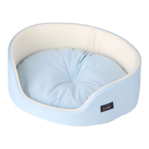 LIFELEX 涼感もちもちオーバルベッド M ブルー QC12-7603 ブルー26SS