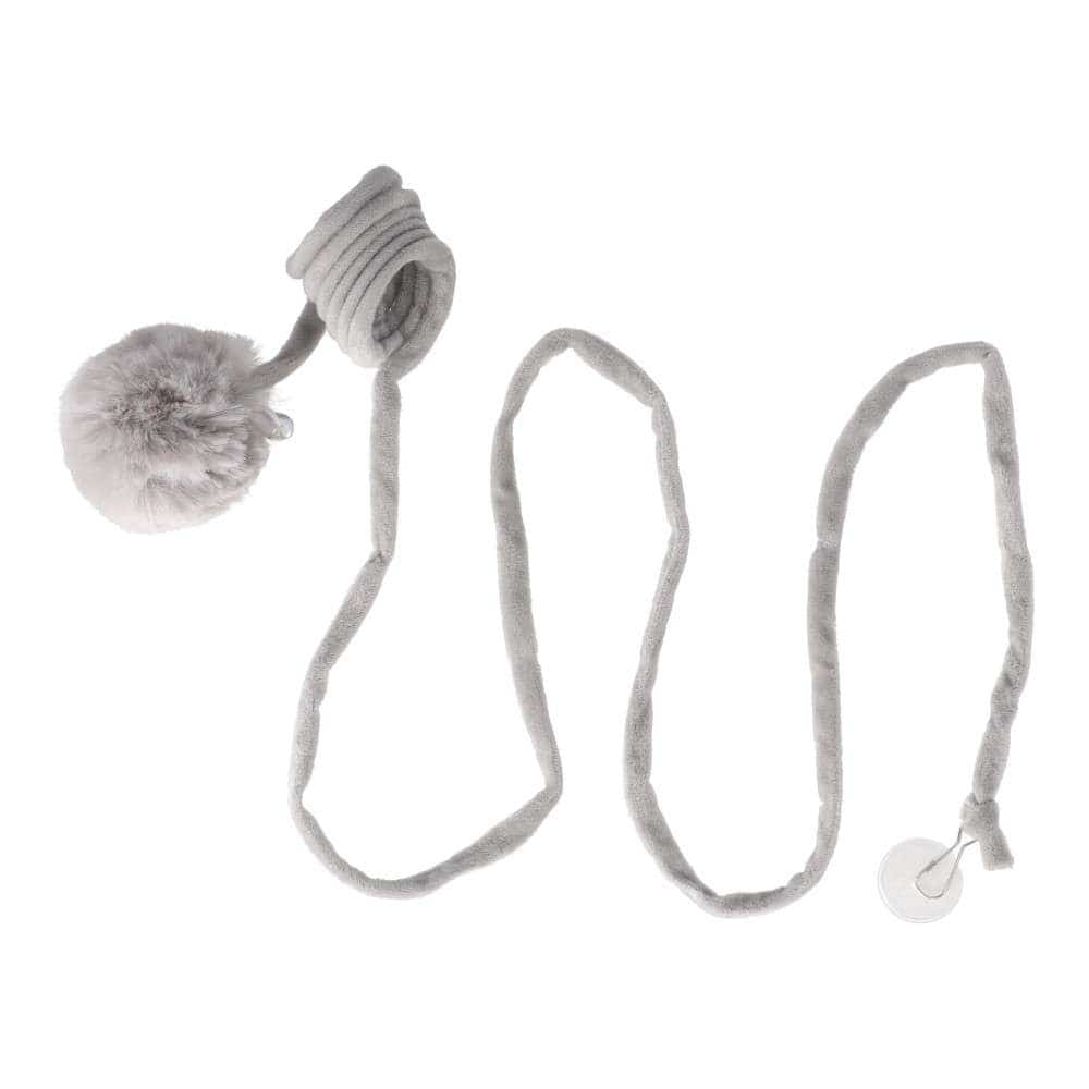 LIFELEX　ジャンピングポンポンおもちゃ　バネ入り　ＳＳ１２‐３６２５　グレー