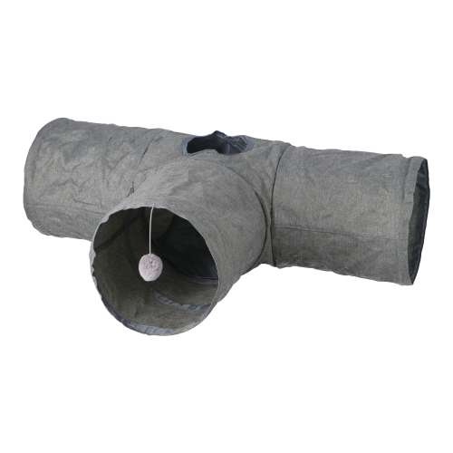 LIFELEX　しゃかしゃかキャットトンネル　Ｔ型　ＳＳ１２‐３６５６　グレー