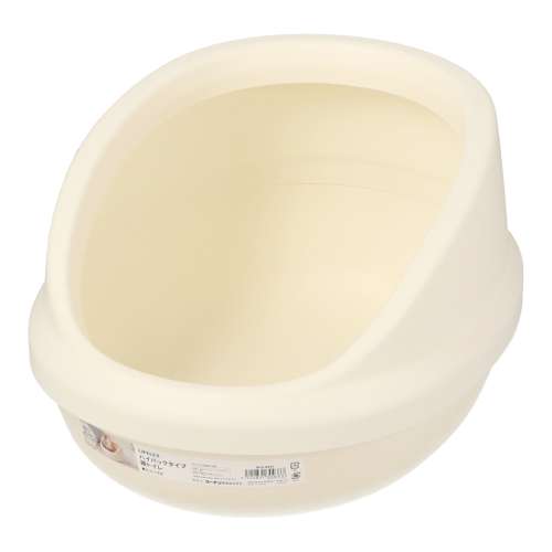 LIFELEX　ハイバックタイプ猫トイレ　ＩＲ１２‐９３３７　アイボリー