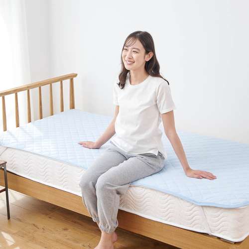 LIFELEX 冷感敷パッドシングル ブルー