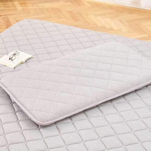 LIFELEX 強冷感3層ロングクッション グレー