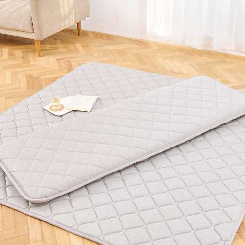 LIFELEX 強冷感3層ロングロングクッション グレー