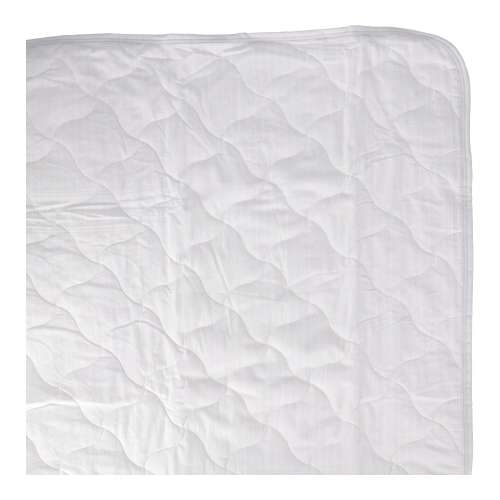 LIFELEX　ウォッシュコットン敷きパッド　Ｓ　グレーストライプ