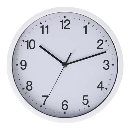 LIFELEX 掛時計連続秒針Φ30cm WH KO14-7270