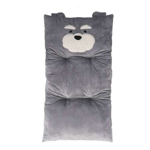 LIFELEX フランネル長座布団アニマル 60×110 イヌ