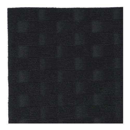 LIFELEX　フリーカーマット　スクエア柄　ブラック　５０ｃｍ×１５０ｃｍ