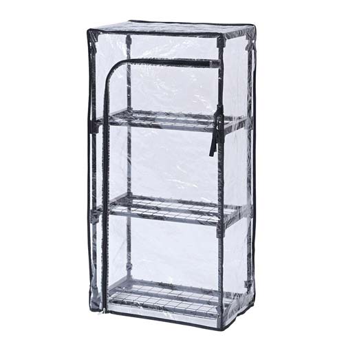 LIFELEX　ガーデンシェルフ３段　ＧＳ０９‐３‐９３３７　ブラック