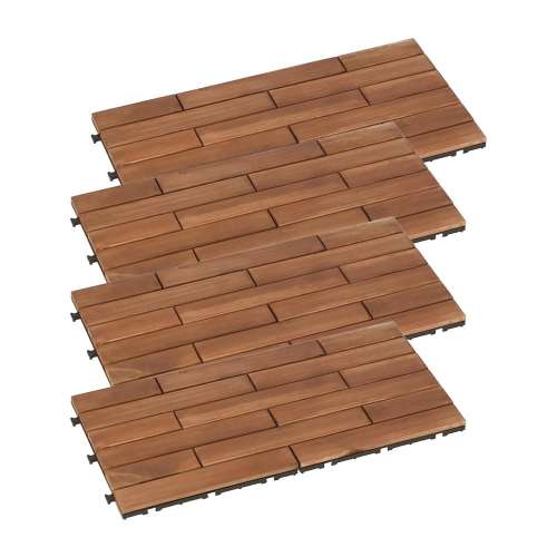 LIFELEX　サザンタイルアカシア　ストレートワイドタイプ　ナチュラルカラー　×４個セット