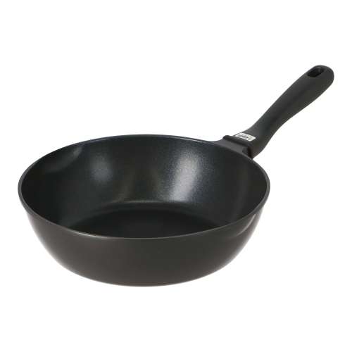 LIFELEX　ゴリラのひとつまみ　２４ｃｍフライパン深型　ＤＳＧＦ‐２４Ｄ　ブラック