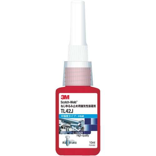 3M Scotch-Weld ねじゆるみ止め用嫌気性接着剤 TL42J 10ml