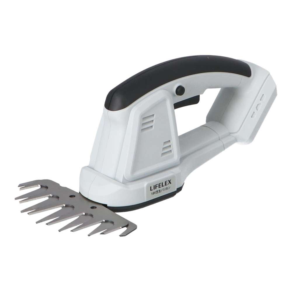LIFELEX　１８Ｖ　芝生バリカン　ＨＫ１８Ｖ‐ＳＢ１６０　グレー
