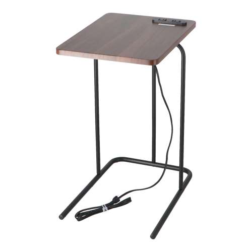 LIFELEX　サイドテーブル　コンセント付　ＤＢＲ　３０４２‐５３