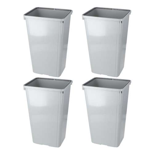 LIFELEX　角型ペール７０Ｌ　本体　グレー　×４個セット