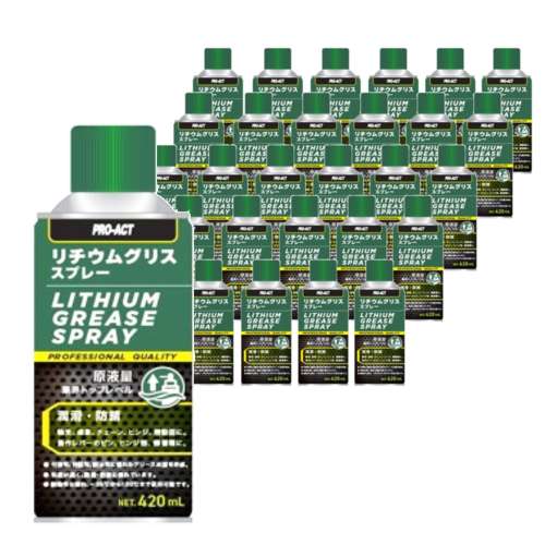PROACT リチウムグリススプレー 潤滑・防錆 420ml KOC-LG420　×30本セット