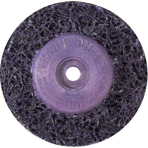 トラスコ中山 スコッチ・ブライト ベベルパープル 電動工具用 ＃120相当