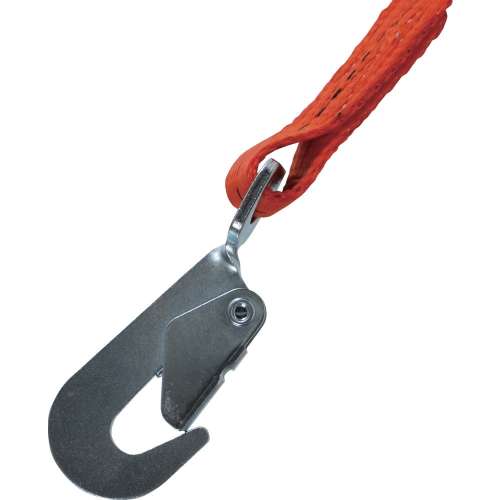 トラスコ中山 ベルト荷締機ワイドハンドル 25mm幅 300kg ツイストスナップフックタイプ 最大使用荷重（t）0.3