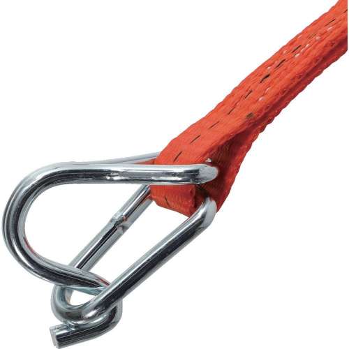 トラスコ中山 ベルト荷締機ワイドハンドル 25mm幅 250kg フック＆キーパータイプ 最大使用荷重（t）0.25