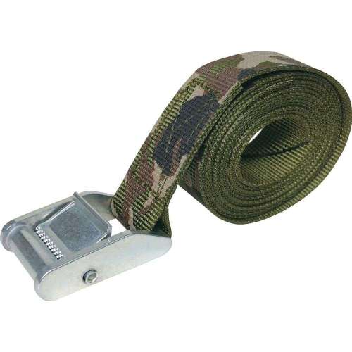 トラスコ中山 ミリタリーナイロンベルト 25mmx2m 迷彩／OD TMNB2520-OD