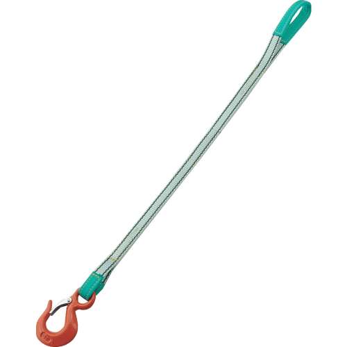 トラスコ中山 1本吊ベルトスリングセット 25mm幅X1m 最大使用荷重1t 基本使用荷重（t）1