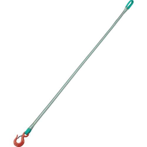 トラスコ中山 1本吊ベルトスリングセット 25mm幅X2m 最大使用荷重1t 基本使用荷重（t）1