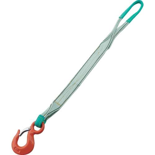 トラスコ中山 1本吊ベルトスリングセット 50mm幅X1m 最大使用荷重2t 基本使用荷重（t）2