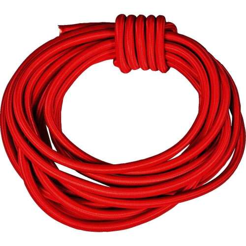 トラスコ中山 丸ゴムロープ イージーロープ 6mmX5m 赤 ER705R-A