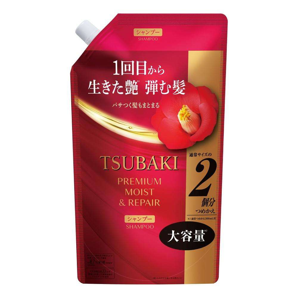 ＴＳＵＢＡＫＩ　プレミアム　モイスト＆リペア　シャンプー　つめかえ　６００ｍｌ